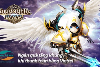 Summoners War tri ân gamer Việt dịp sinh nhật 2 năm và chào đón kênh thanh toán Viettel