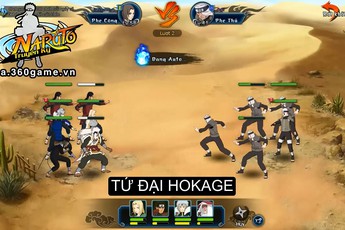 Xây dựng đội hình trong mơ với Naruto Truyền Kỳ