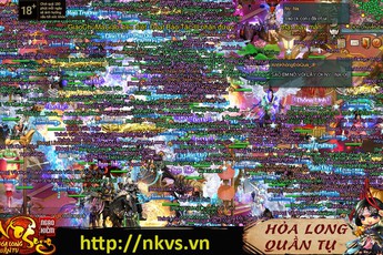 Bão 20/10 càn quét - nam nhân gấp rút chọn nơi trú ẩn là server mới Ngạo Kiếm Vô Song?