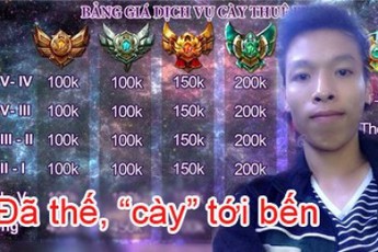 Lý do nào khiến sao Liên Minh Huyền Thoại sẵn sàng vứt bỏ danh hiệu để dấn thân vào cày thuê?