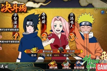 Naruto Mobile - Hàng chính hãng chuẩn từ đồ họa đến gameplay