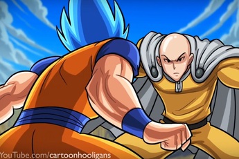 Hoạt hình Goku đại chiến One-Punch Man và cái kết bất ngờ chưa từng có