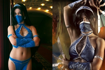 Cosplay Kitana cực gợi cảm dành cho những ai yêu thích Mortal Kombat