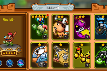 "Há hốc mồm" với hệ thống Linh Vật trong Gungun Online