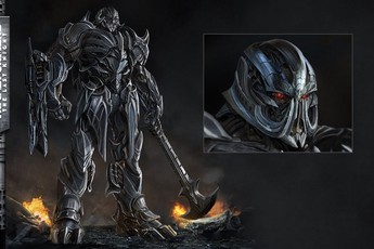 Gã trùm Megatron của Transformers: The Last Knight được lộ diện