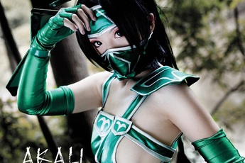 Cùng ngắm nàng Akali cực quyến rũ trong Liên Minh Huyền Thoại