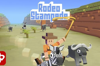 Rodeo Stampede - Game vượt chướng ngại vật trên lưng…động vật hoang dã