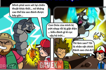 Truyện tranh hài - Sự khác nhau giữa anime và game Pokemon