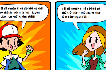 Truyện tranh hài - Nếu Ash trong Pokemon ra ngoài đời thực sẽ tệ như thế nào