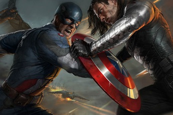 Lộ bức ảnh cho thấy Winter Soldier sẽ cầm khiên và trở thành Captain America mới trong phim Marvel