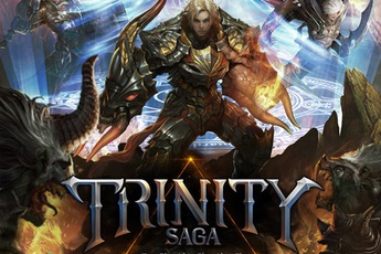 Trinity Saga - Siêu phẩm SRPG xứ Hàn tung poster chất lừ