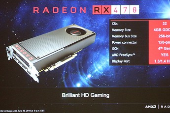 AMD xác nhận thông số kỹ thuật của RX470 và RX460