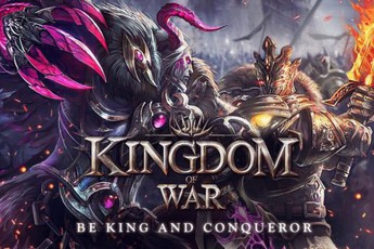 Kingdom of War - Game nhập vai kết hợp chiến thuật cực hot từ Gamevil