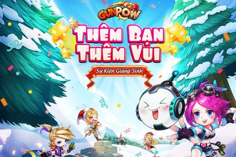 GunPow tung quà Giáng Sinh vui nhộn, tặng hàng ngàn code hot
