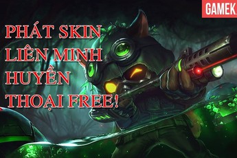Kết quả quay thưởng 5 trang phục Legendary Liên Minh Huyền Thoại (Ngày 22/7)