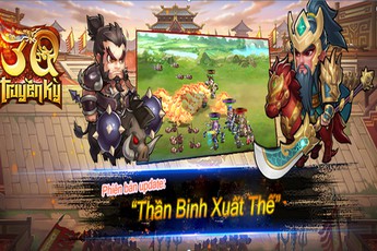 3Q Truyền Kỳ tặng Giftcode "Thần Binh" nhân dịp big update