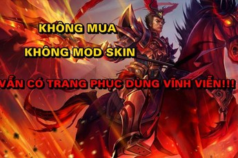 Thì ra đây là cách gamer không mod skin, không mua mà vẫn được dùng trang phục vĩnh viễn