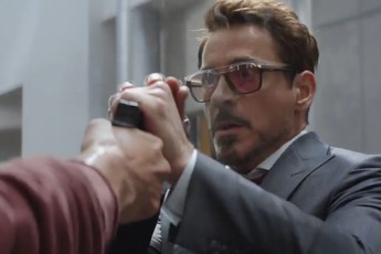 Iron Man sử dụng điện thoại... "Tầu" tầm trung trong Captain America: Civil War
