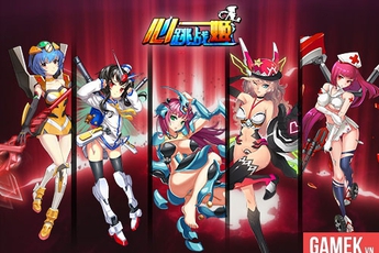 Tâm Khiêu Chiến Cơ - Game mobile kết hợp gái anime và rô bốt siêu độc