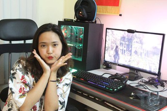 Ngắm dàn máy tính ấn tượng của cô gái Việt có sở thích từ thiện