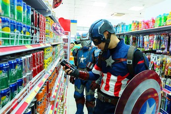 Shop bán đồ cosplay Siêu Anh Hùng cực đẹp tại Hà Nội, nhìn như thật