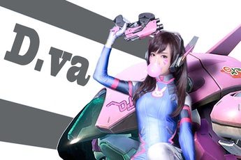 Cùng ngắm nàng D.Va xinh đẹp trong Overwatch
