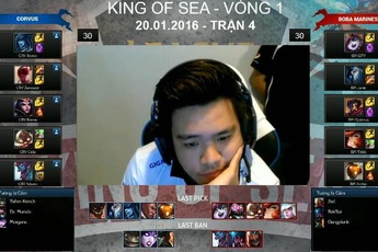 Liên Minh Huyền Thoại: Thắng 4 trận liên tiếp, BoBa Marines vô đối tại King of Sea 2016