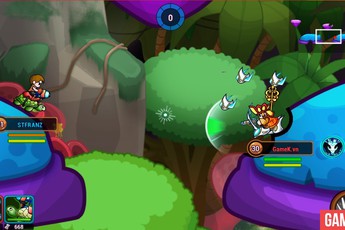 Trên tay Gungun Online - Gunbound phá cách trên di động