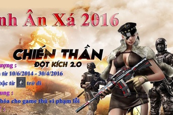 VTC Game sẽ ân xá hơn 4000 tài khoản Đột Kích vào ngày 28/04