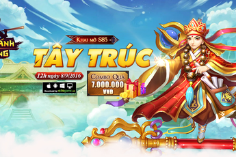 Khai mở Tây Trúc, Đại Thánh Vương tặng ngay 999 GiftCode giá trị