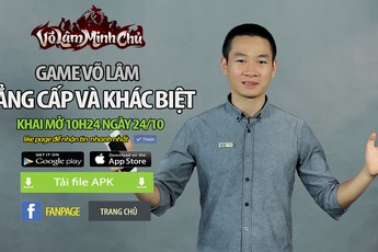 Cận kề ngày ra mắt, Võ Lâm Minh Chủ tặng game thủ Giftcode giá trị