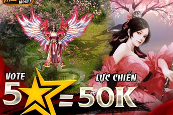 Thiên Thư Mobile mở cửa tại Việt Nam vào ngày mai, tặng giftcode 50K lực chiến