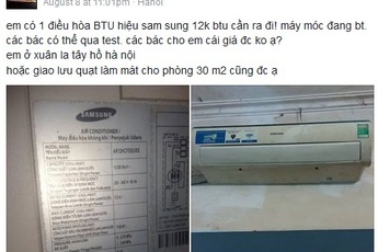 Mùa hè vừa qua, chủ quán net đã thanh lý hàng loạt điều hoà nhiệt độ