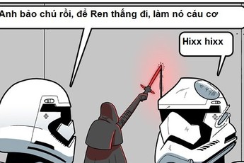 Truyện tranh hài - Cuộc sống khốn khổ của một Stormtrooper
