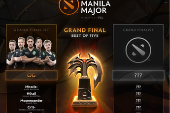 DOTA 2 Manila Major (Main Event – Ngày 5): OG chạm một tay vào chức vô địch