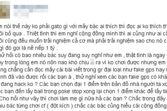 Xuất hiện làn sóng phản đối fake IP để chơi Pokemon GO tại Việt Nam vì lo sợ bị khóa cả quốc gia