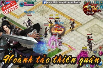 Cái Thế Hào Hiệp - Khi người Việt làm game... giống hệt hàng Trung Quốc?