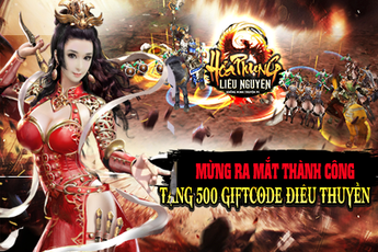 Mừng ra mắt thành công, Hỏa Phụng Liêu Nguyên tặng 500 Điêu Thuyền tri ân game thủ
