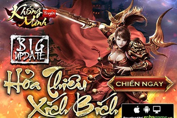 Ra mắt server mới Hoa Đà, Khổng Minh Truyện tặng Gift Code giá trị