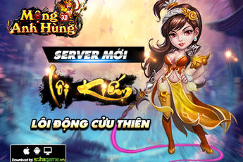 Ra mắt Lôi Kiếm, Mộng Anh Hùng tặng 500 Gift Code cực giá trị