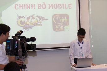 Chinh Đồ Mobile họp báo ra mắt, có sự tham gia của đài truyền hình
