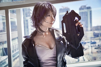 Lạ mắt với cosplay mỹ nữ Motoko Kusanagi trong Ghost in the Shell