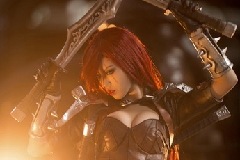 Cùng ngắm cosplay Katarina cực chất trong Liên Minh Huyền Thoại