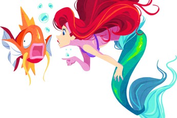 Lạ mắt với chùm ảnh kết hợp Pokémon và thế giới Disney