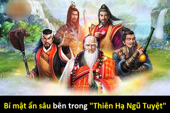 Bí mật chưa từng tiết lộ về Thiên Hạ Ngũ Tuyệt trong truyện Kim Dung