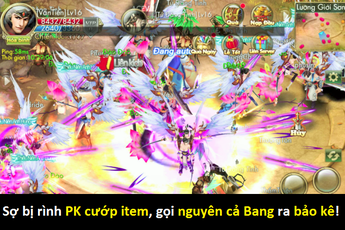 Game thủ kéo nguyên cả Bang hội đi theo bảo kê vì sợ bị PK cướp item