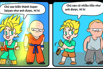 Truyện tranh hài - Bài học về cuộc sống rút ra từ Dragon Ball