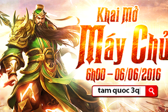 Tặng 300 Gift Code Tam Quốc 3Q nhân dịp mở cửa tại Việt Nam