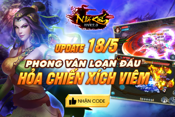 Nhất Kiếm Phi Thiên ra mắt server Hỏa Chiến Xích Viêm, tặng 300 Gift Code giá trị