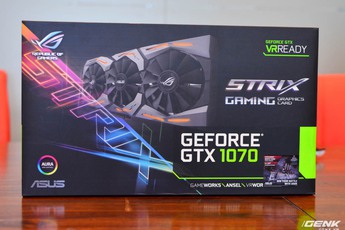 Trải nghiệm card đồ họa Asus STRIX GTX 1070: Quạt không chịu quay vì quá mát